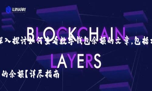 提示：這是一篇旨在深入探討如何查看數(shù)字錢包余額的文章，包括相關(guān)問題和詳細(xì)解答。


如何查看數(shù)字錢包里的余額？詳盡指南