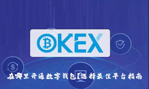 在哪里開通數(shù)字錢包？選擇最佳平臺(tái)指南
