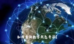 如何查詢數(shù)字錢包號碼？